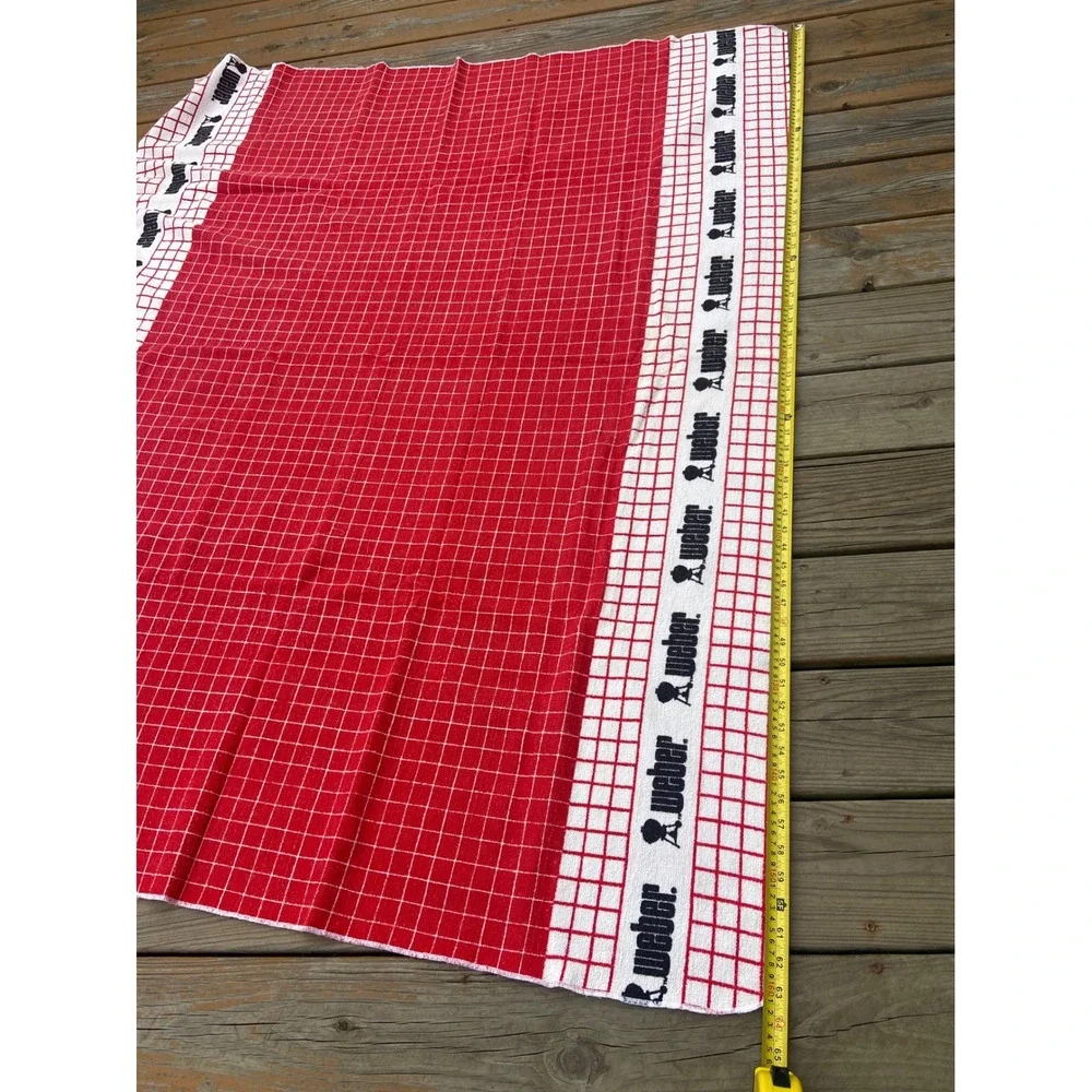 Weber Grills Beach Towel Tablecloth Picnic Blanket BBQ 64x48